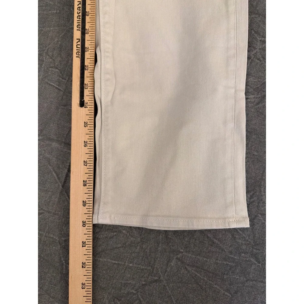 J.Crew Pants Mens 34x30 Straight Fit Stone Garment Dye Flex BW460 NEW